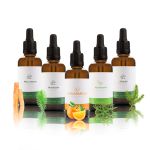 Olejki eteryczne zapachowe do sauny ZESTAW 5 x 20 ml nr.4 