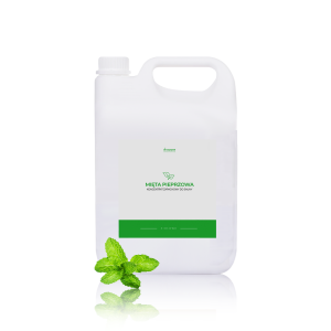 Olejek do sauny emulsja zapachowa MIĘTA PIEPRZOWA 5 L Mentha piperita