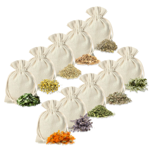 Zioła do sauny 100% naturalne -  GIGANT  ZESTAW 10 x 50 g