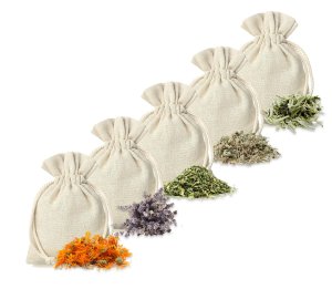 Zioła do sauny 100% naturalne - ZESTAW nr.1 - 5 x  50 g