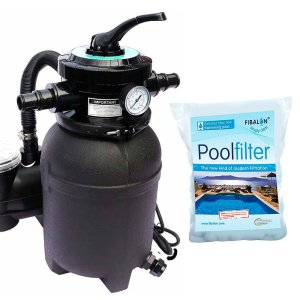 ZESTAW FILTRACYJNY FILTR PIASKOWY Z POMPĄ BASENOWĄ MONOBLOC XS5 + FILTR FIBALON