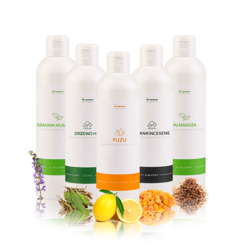 OLEJEK DO SAUNY EMULSJA ZAPACHOWA ZESTAW NR.8 5 X 250 ML