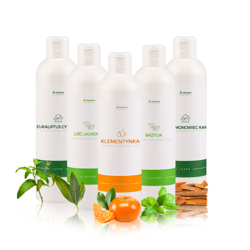 OLEJEK DO SAUNY EMULSJA ZAPACHOWA ZESTAW NR.9 5 X 250 ML