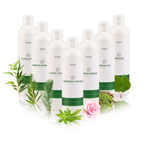 Olejek do sauny emulsje zapachowe  na drogi oddechowe ZESTAW LEŚNY  Nr.2 7 x 1000 ml 