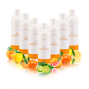 Olejki do sauny emulsje zapachowe ZESTAW cytrusowy 7 x 250 ml  