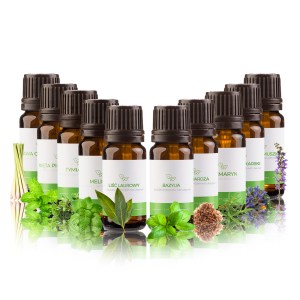 Zestaw olejków eterycznych do sauny Zapachy Ziołowe 10 x 10 ml  