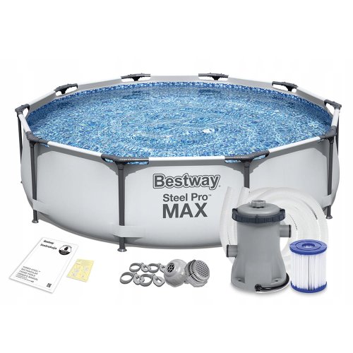 Basen stelażowy ogrodowy 305 x 76 cm - Bestway 56408