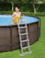 Basen stelażowy ogrodowy Power Steel 488 x 122 cm - Bestway 56725