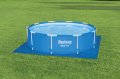 Mata pod basen ogrodowy 396 x 396 cm typu Bestway 58002