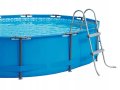 Drabinka do basenu dwustronna 84 cm - Bestway 58430