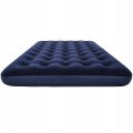 Dmuchany materac welurowy dwuosobowy 191 x 137 x 22 cm - Bestway DUBLE Pavillo