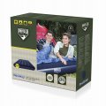 Dmuchany materac welurowy dwuosobowy 191 x 137 x 22 cm - Bestway DUBLE Pavillo