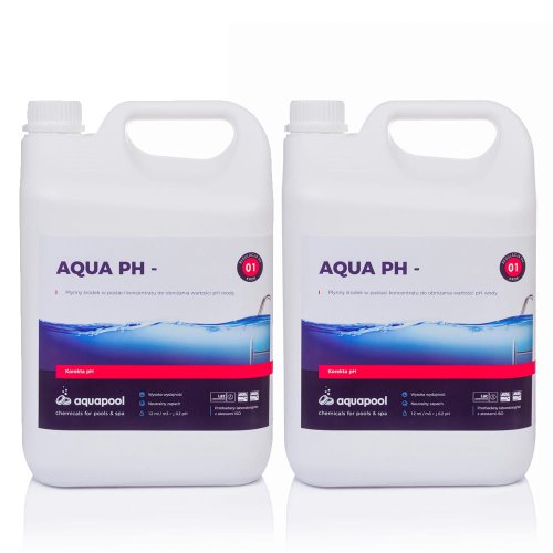 pH minus - do basenu w płynie 2 x 5 l