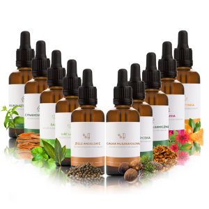 OLEJKI ETERYCZNE ZAPACHOWE DO SAUNY ZESTAW 10 X 50ML NR.5
