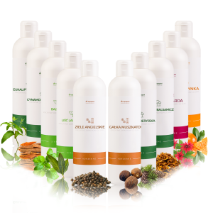 OLEJEK DO SAUNY EMULSJA ZAPACHOWA ZESTAW NR.5 10 X 1L