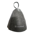 Czapka do sauny filcowa szara