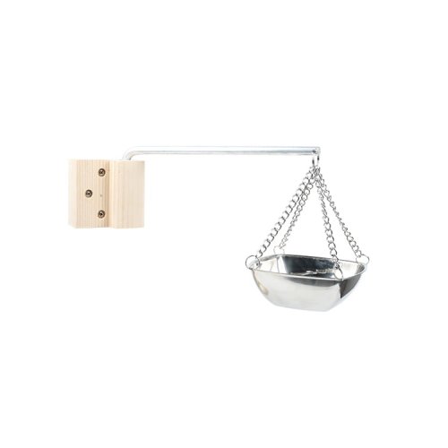 Miska zapachowa do aromaterapii w saunie ze stali nierdzewnej 120ml kwadrat