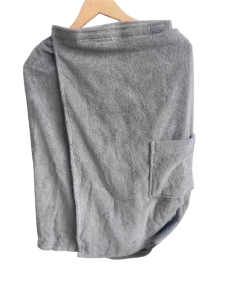 Kilt ręcznik do sauny spódnica unisex  szary  