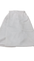 Kilt ręcznik do sauny spódnica unisex biały