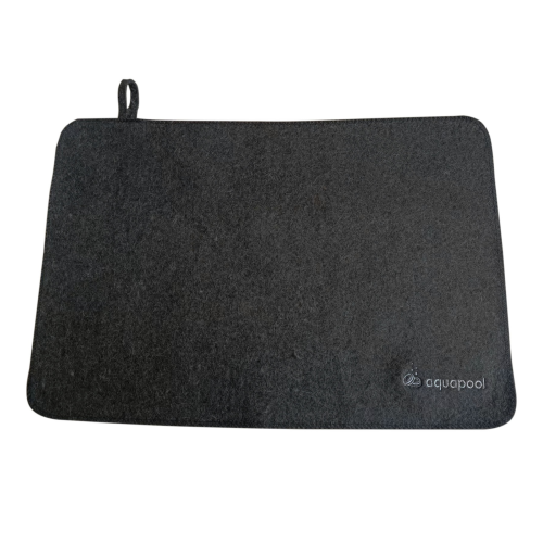 Mata dywanik do sauny pod nogi szary