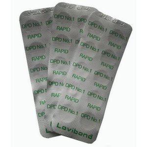 Tabletki do mierzenia poziomu chloru DPD1 RAPID 10 szt.