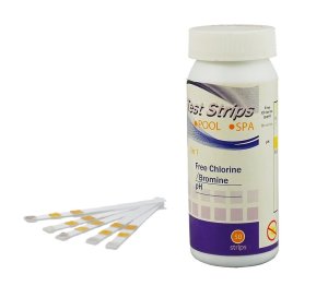 Tester paskowy do badania poziomu soli w basenie