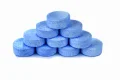 Zestaw Chlor do basenu tabletki BLUE 20g 0,4 kg + dozownik z termometrem