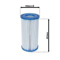 Filtr do pompy basenowej - Bestway typ III 58012