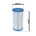 Filtr Bestway typ III 6 szt. 58012
