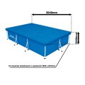 Pokrywa do basenu stelażowego 304x205 cm Bestway 58106