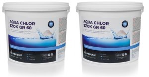 Chlor szok do basenu granulat 2 x 5 kg 