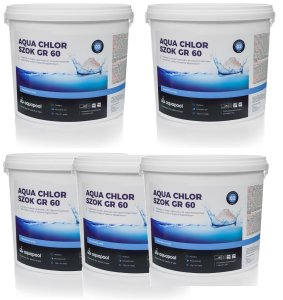 Chlor szok do basenu granulat 5 x 5 kg 