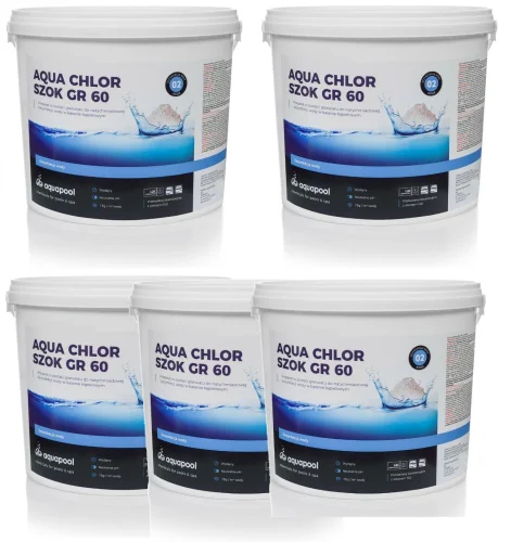 Chlor szok do basenu granulat 5 x 5 kg