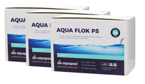 Flokulant w nabojach do basenu 3  x 1 kg