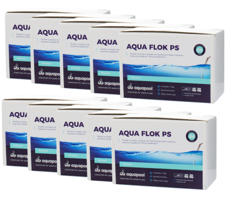 Flokulant w nabojach do basenu 10 x 1 kg