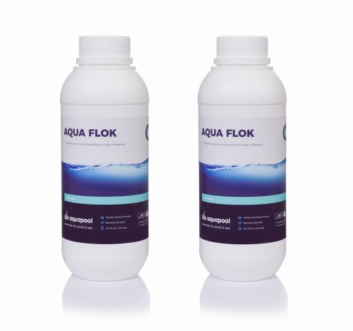 Aquapool Flock do basenu w płynie 2 x 1 l