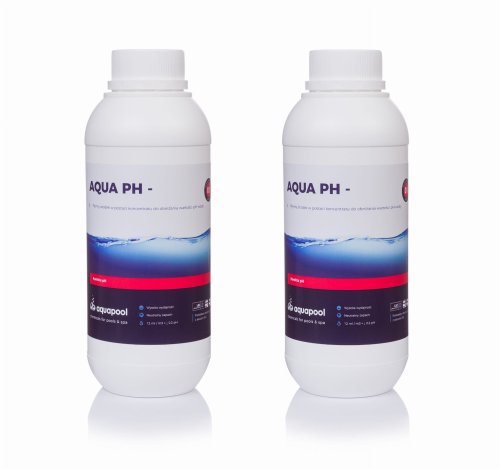 pH minus - do basenu w płynie 2 x 1 l