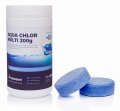 Chlor w tabletkach do basenu Blue 200g niebieska woda 2 x 1 kg