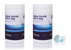 Chlor multifunkcyjny do basenu tabletki 20g 2 x 1 kg