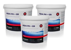 pH plus + granulat do basenu 3 x 5 kg