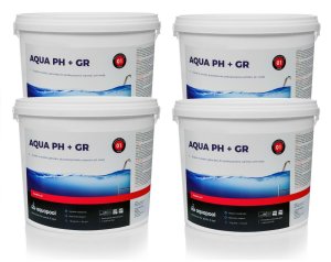 pH plus + granulat do basenu 4 x 5 kg