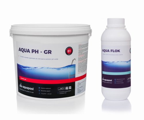 pH - minus do basenu w granulacie 8 kg + koagulant 1l gratis