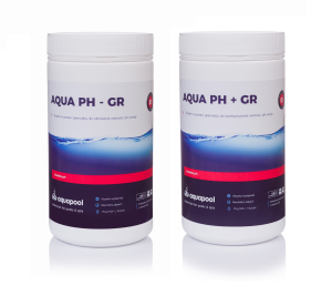 pH minus do basenu granulat 1,5 kg + pH plus 1 kg