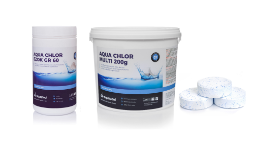 Aqua Chlor Multi 6w1 tabletki 200 g 5 kg + 1 kg chlor szok