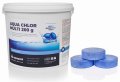 Chlor w tabletkach do basenu Blue 200g niebieska woda 3 kg