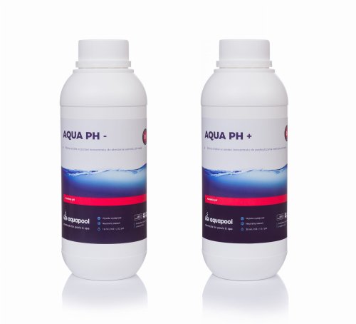 pH - minus do basenu  1 l + pH plus  1 l