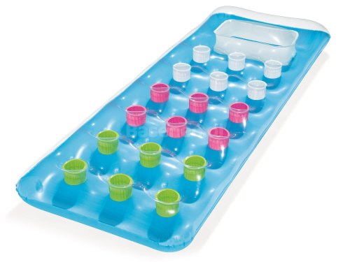 Dmuchany materac niebeiski z okienkiem Bestway 43040