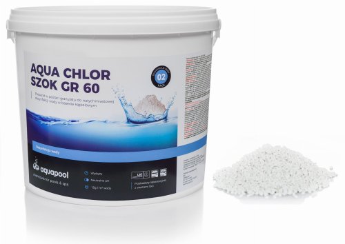 Chlor szok do basenu granulat 3 kg