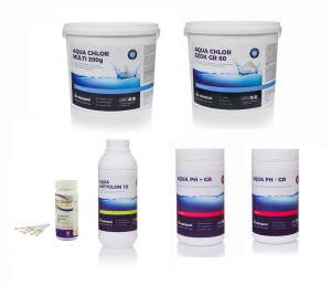 Średni zestaw startowy chemii do basenu nr 4