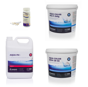 Wielki zestaw startowy chemii basenowej nr 3